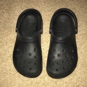 Black Crocs